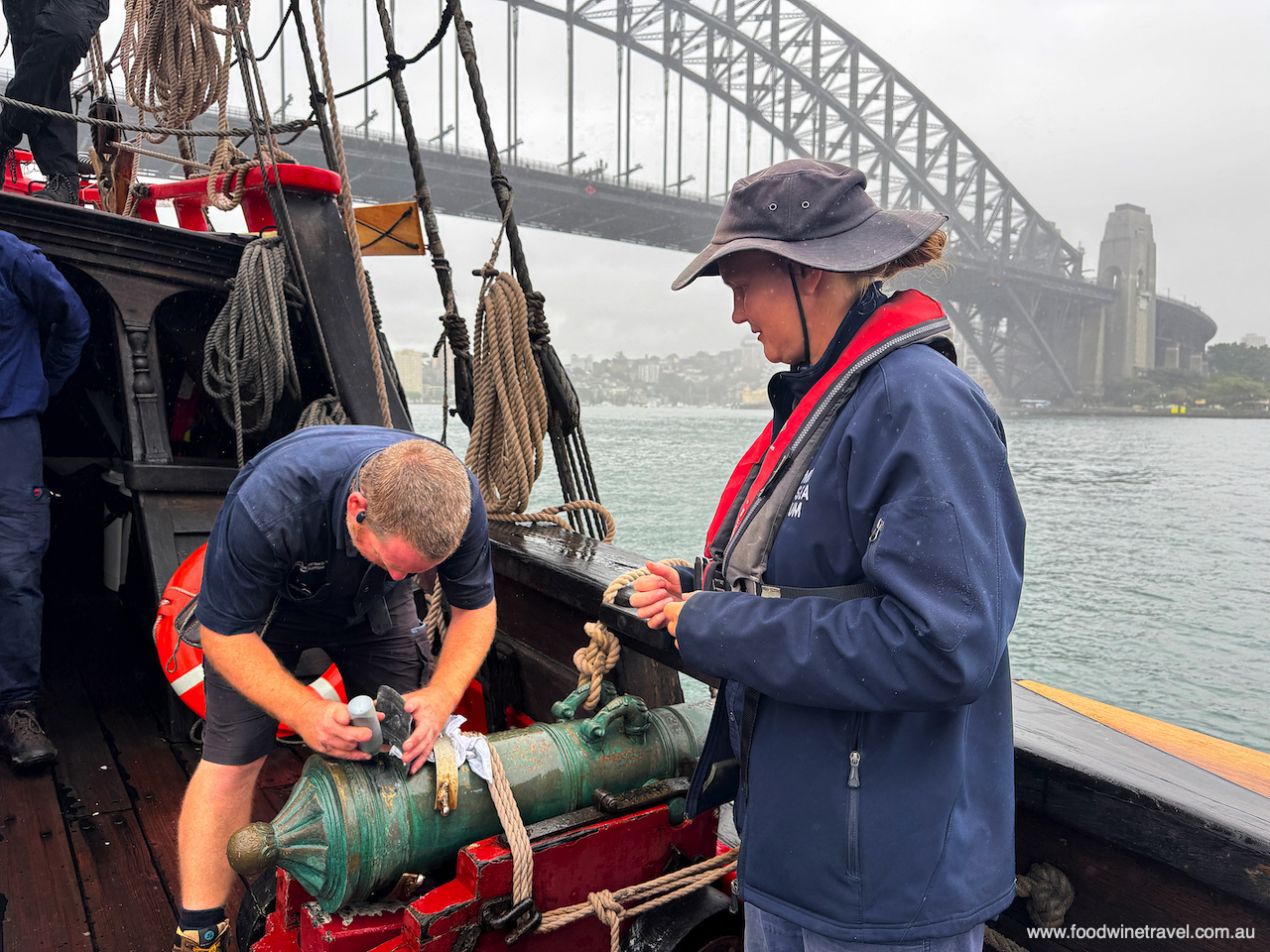 Australian National Maritime Museum Sail on Duyfken experience.