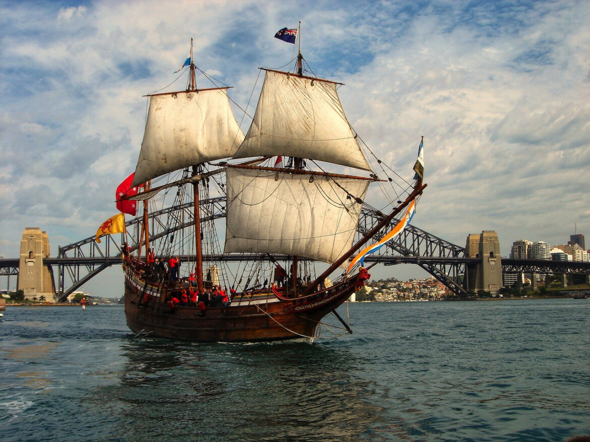 The Duyfken replicates the first recorded European ship to visit Australia.