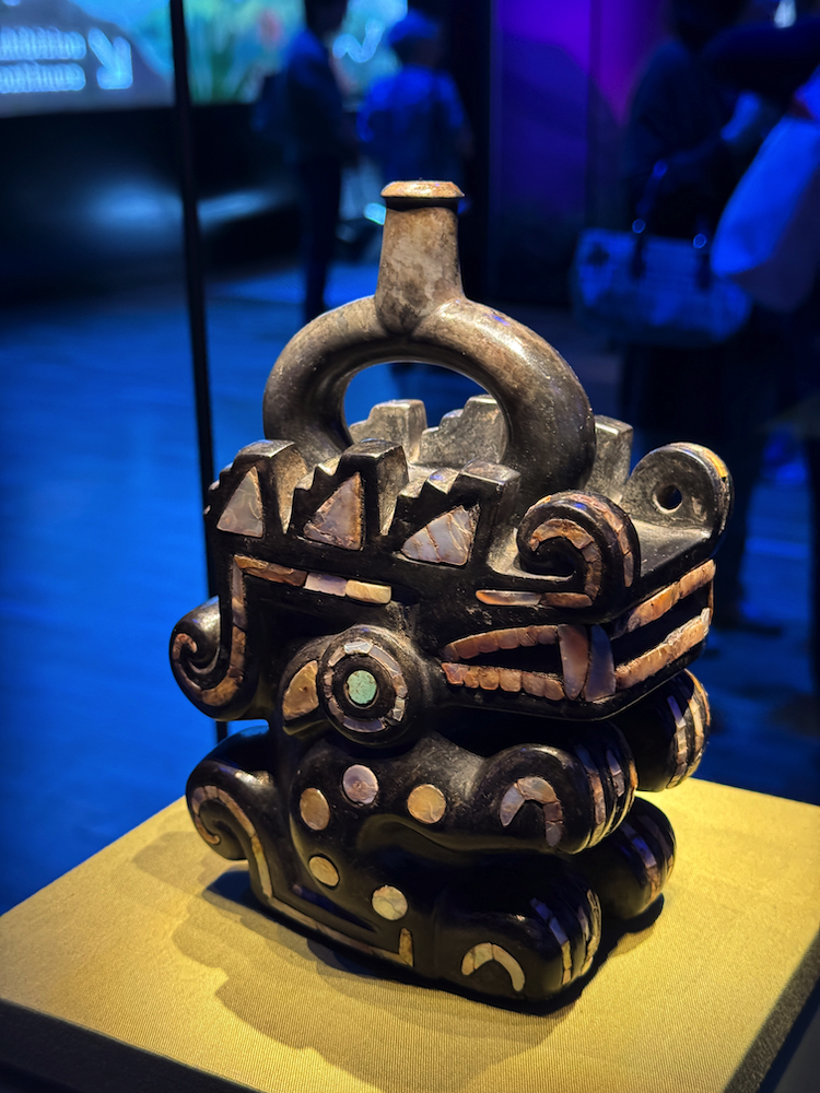 This mythological creature appears in many images, some over 4,000 years old. At times referred to as an Andean Dragon, its formidable animal superpowers connect it to all three Andean worlds.