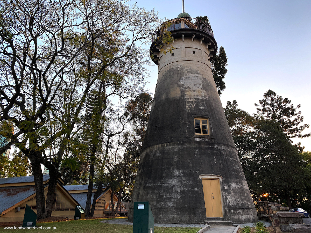 The Old Windmill, built in 1828, where indigenous men, Mullan and Ningavil, were hanged.