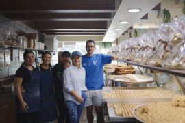 Western Sydney Food Producers The team at El Sweetie, makers of traditional Lebanese sweets and pastries. Photo: Josh Robenstone.