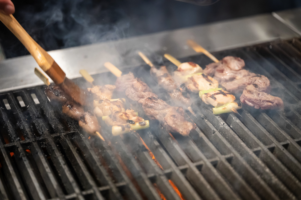 Around 50 traders and more than 25 cuisines are on offer at Hay St Market.