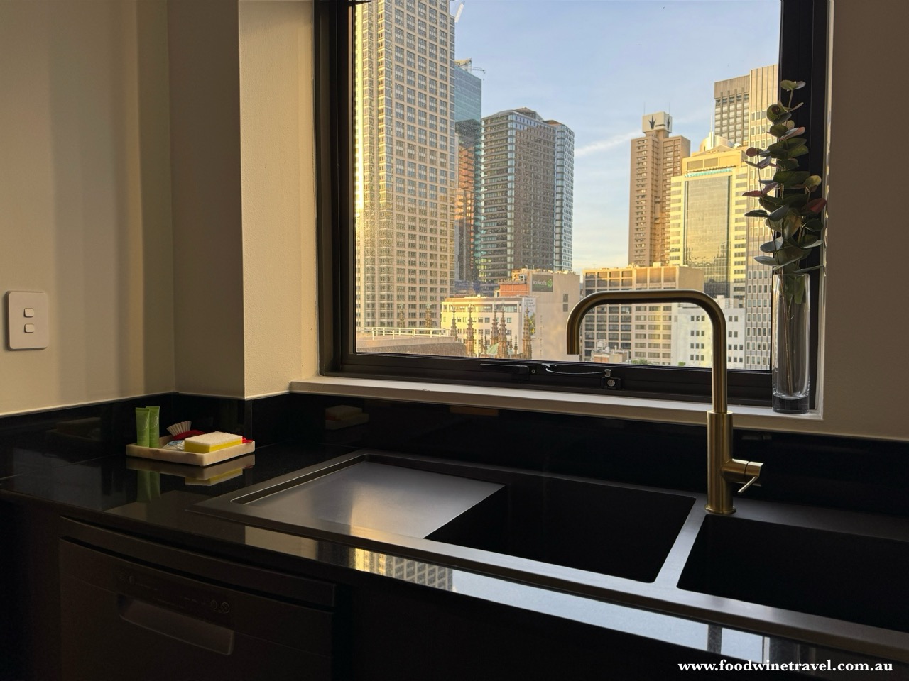 Adina Sydney Town Hall Kitchen view