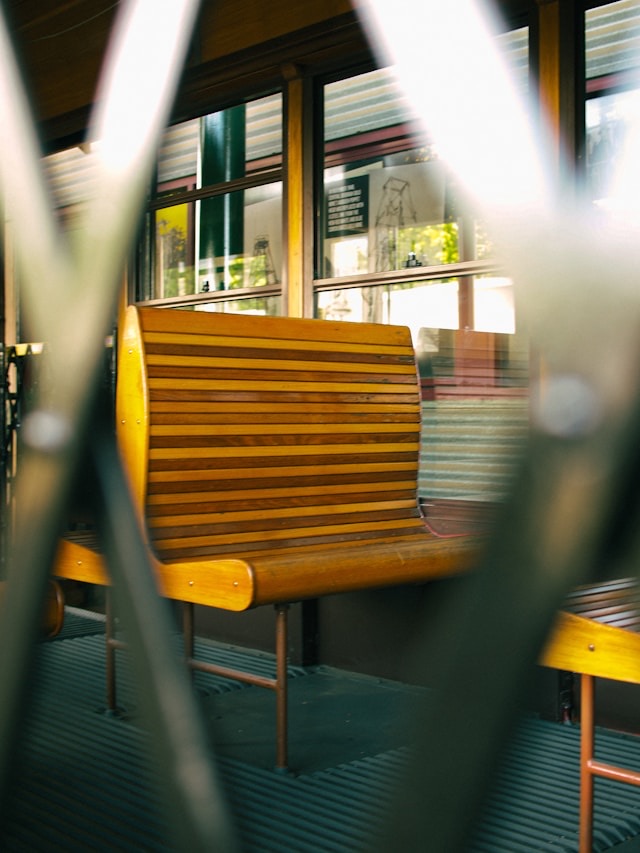 The Bendigo Tram has polished wooden seats and the charm of yesteryear. Photo by Maria Dumin on Unsplash.