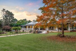 The colonial-style Homestead, centrepiece of Kalinya Luxury Estate. Photo supplied by Kalinya.