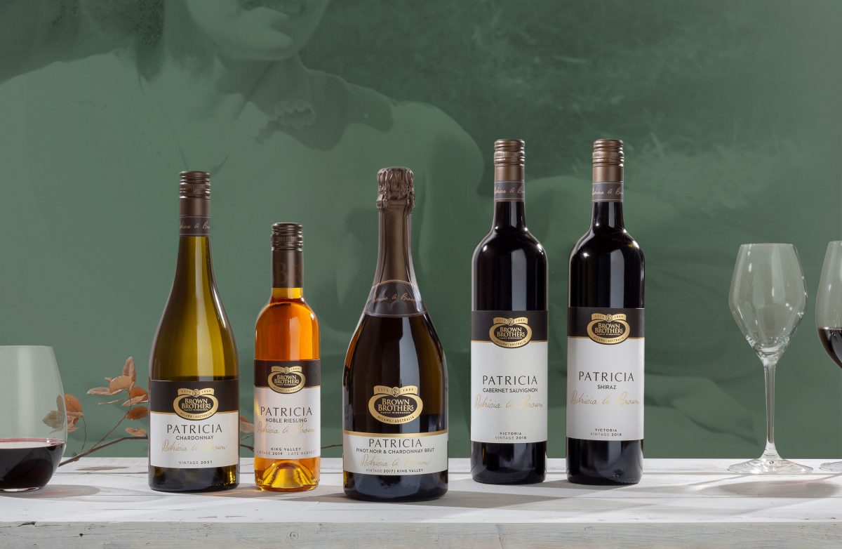 The Patricia range represents the very best viticulture and winemaking for Brown Brothers.