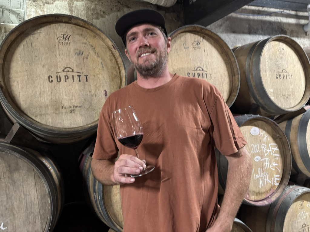 Wally Cupitt learnt to make wine in France’s Loire Valley.