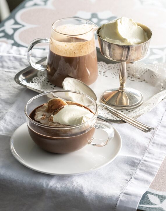 Parisian Hot Chocolate, from Bon App! by Isabelle Dunn