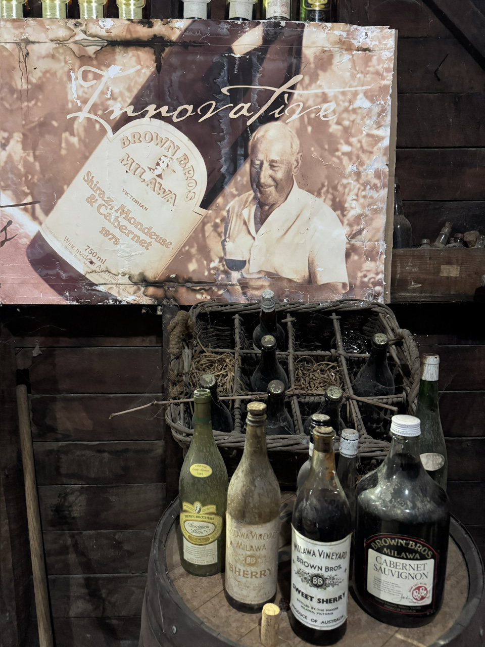 The winery’s history is apparent at every turn, especially if you have a chance to go into the old cellars.