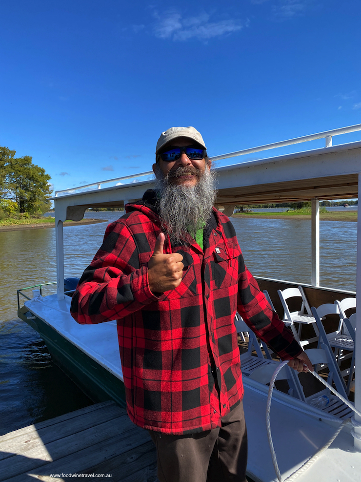 Skip has been on boats since he was a baby.