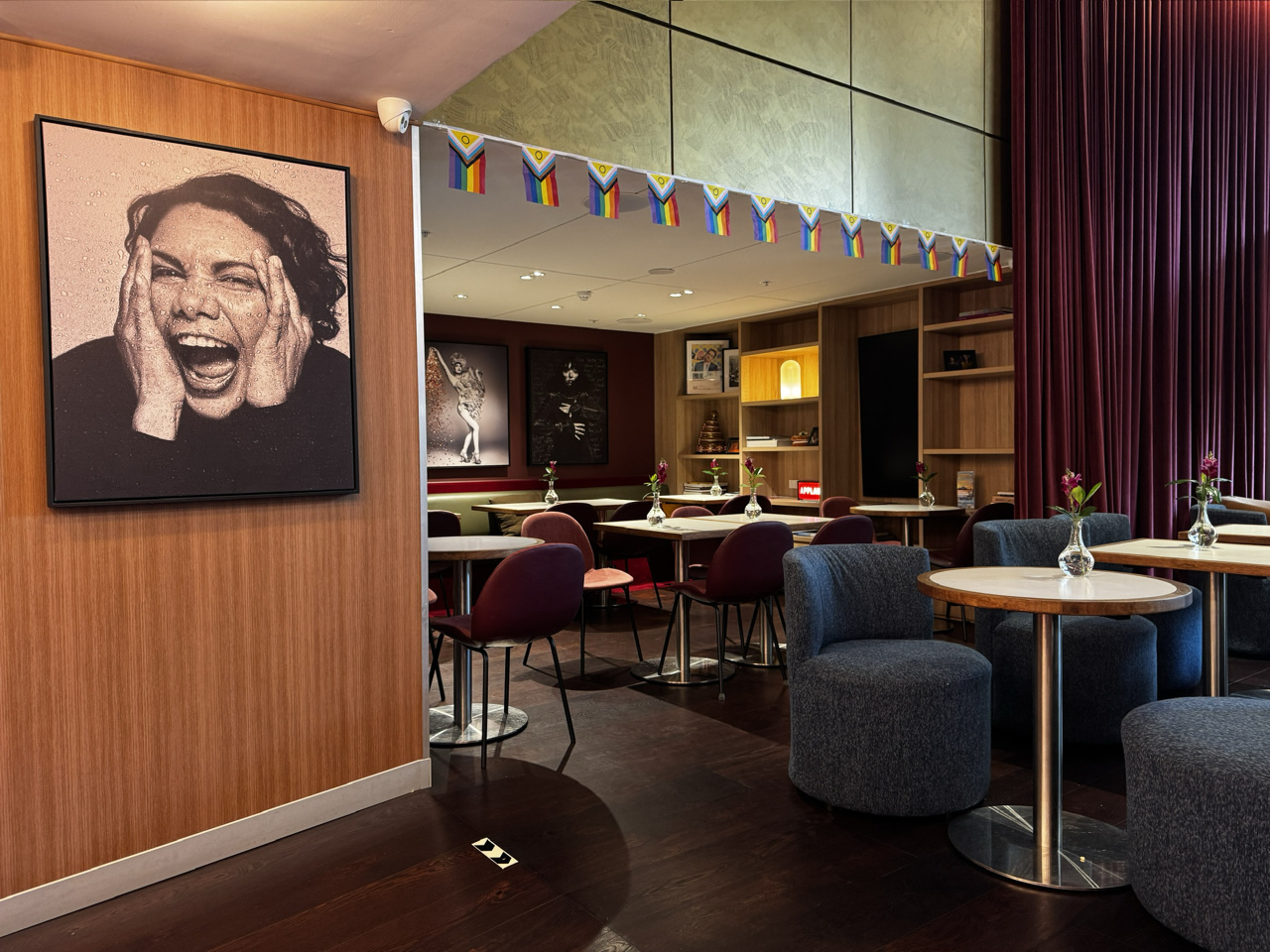 Hotel Indigo Potts Point Deborah Mailman in lobby