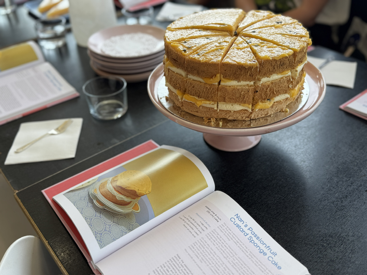 His Nan’s Passionfruit Sponge is Reece Hignell’s favourite cake.