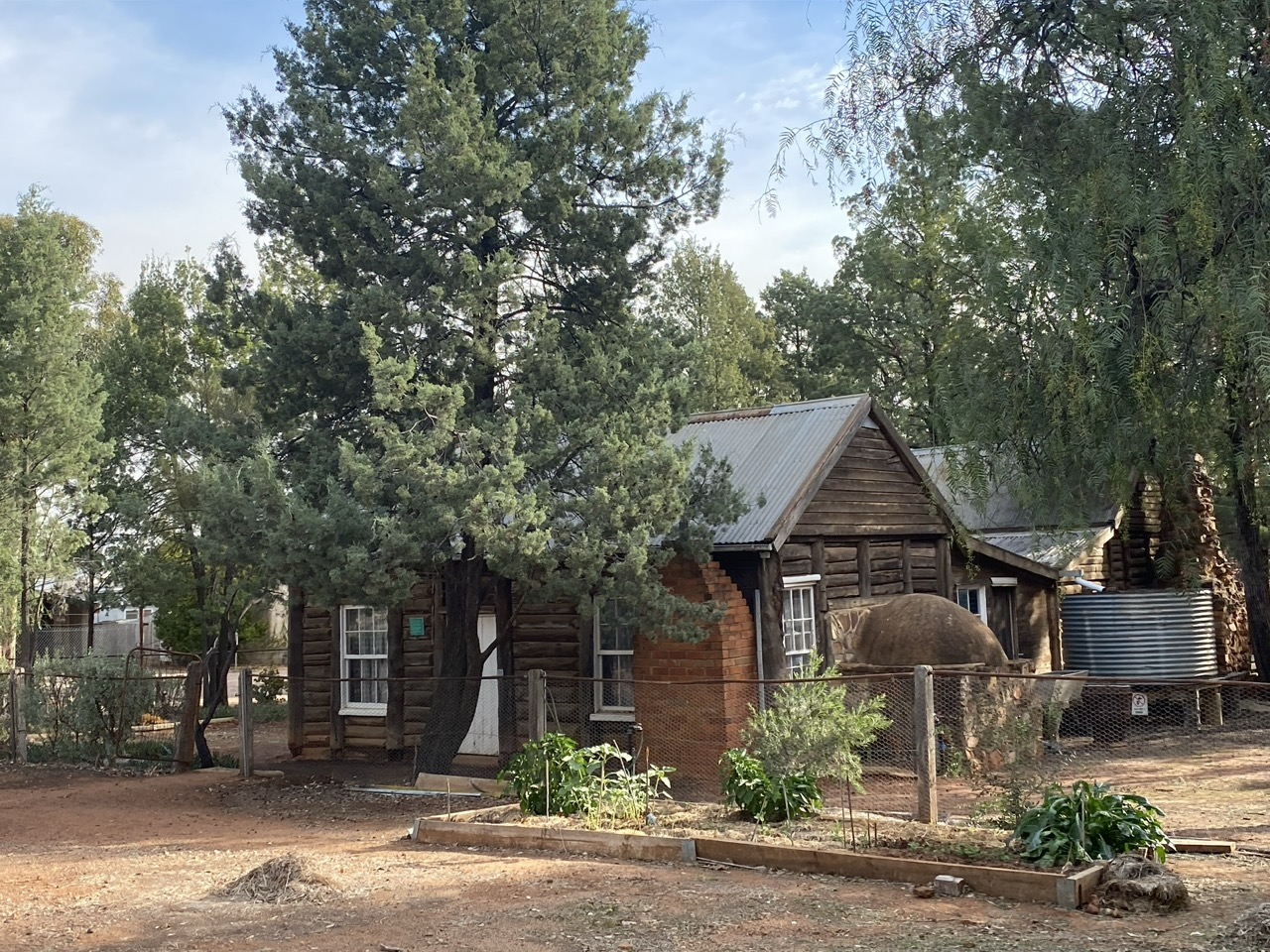 Griffith Pioneer Park is an open-air museum reflecting the district’s heritage.
