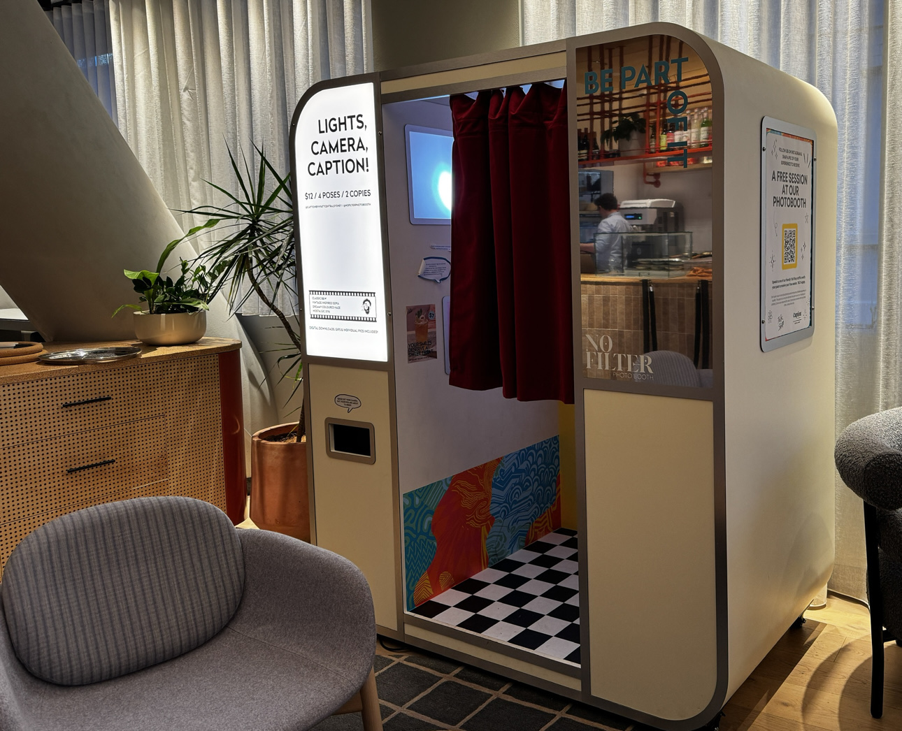 Caption by Hyatt Central Sydney Talk Shop Photo Booth